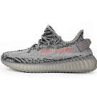 Adidas Yeezy Boost 350 V2 Grey Orange sneakers 011 Yupoo Top quality