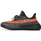 adidas Yeezy 350 V2 Black Orange sneakers Yupoo Top quality