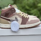 Air Jordan 1 Mid “BrownPink” DO7440-821-36 46 yupoo