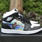 Air Jordan 1 Mid (GS）DR9495-001-36-47.5 yupoo