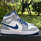 Air Jordan 1 Mid “True Blue” DQ8426-014-36-46 yupoo