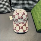 Gucci GG pattern cap Beige Burgundy hat Yupoo AAAA+