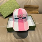 Gucci Pink White hat Yupoo AAAA+