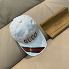 Gucci White with red and green hat Yupoo AAAA+