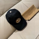 Gucci baseball cap with GG logo Black hat Yupoo AAAA+