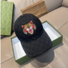 Gucci embroidered tiger head cap Black hat Yupoo AAAA+