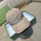 Gucci logo snake print baseball cap Beige hat Yupoo AAAA+