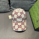 Gucci Beige Burgundy hat Yupoo AAAA+