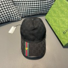 Gucci Black with green red green stripe hat Yupoo AAAA+