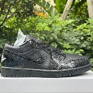 Jordan Air Jordan 1 LOW“Black Croc” HJ7743-010-35.5-47.5 yupoo