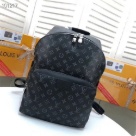 Louis Vuitton backpack Black Grey Louis Vuitton Monogram Backpack Black Grey backpack