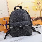 Louis Vuitton backpack Black Grey Louis Vuitton Monogram Backpack M46553 Black Grey backpack