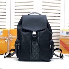 Louis Vuitton backpack Black Louis Vuitton Black Monogram Backpack backpack 001