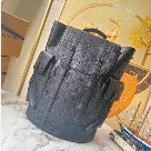 Louis Vuitton backpack Black Louis Vuitton Black Monogram Leather Backpack Bag M41379 backpack