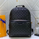Louis Vuitton backpack Black Louis Vuitton Damier Graphite Canvas Backpack Black backpack