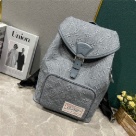 Louis Vuitton backpack Gray Louis Vuitton Monogram Gray Canvas Backpack backpack