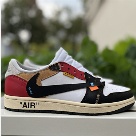 Travis Scott x OFF WHITE x Jordan Air Jordan 1 XZ6868-005-40-47.5 yupoo
