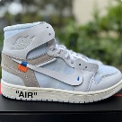 Virgil Abloh Archive x Air Jordan 1 High OG “Alaska” AA3834-100-40-48.5 yupoo