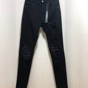 Black Ripped Skinny Jeans for Men Stylish Denim by Allin