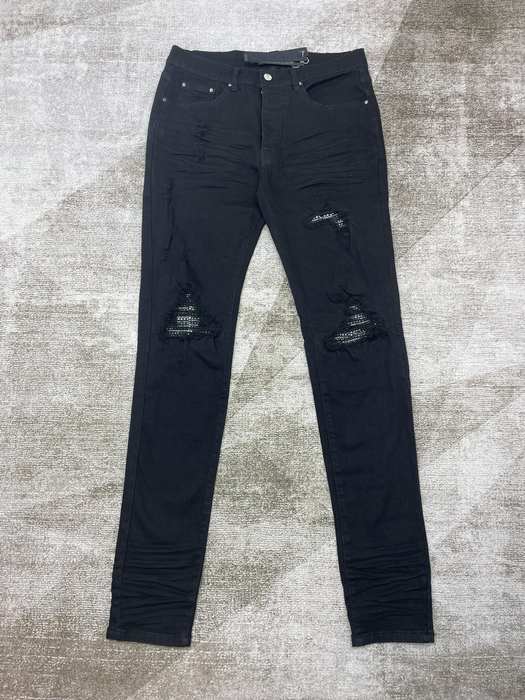 Black Ripped Skinny Jeans for Women, Stylish Denim Trousers