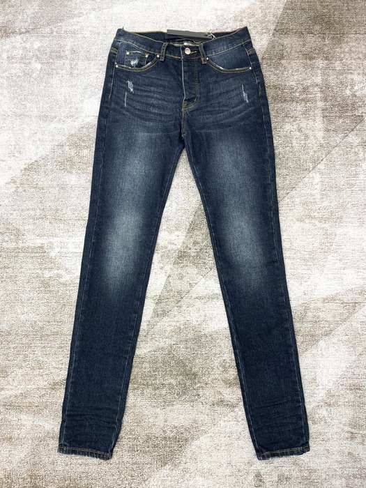 Slim Fit Dark Wash Denim Jeans for Women