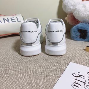 Alexander McQueen White Leather Sneakers