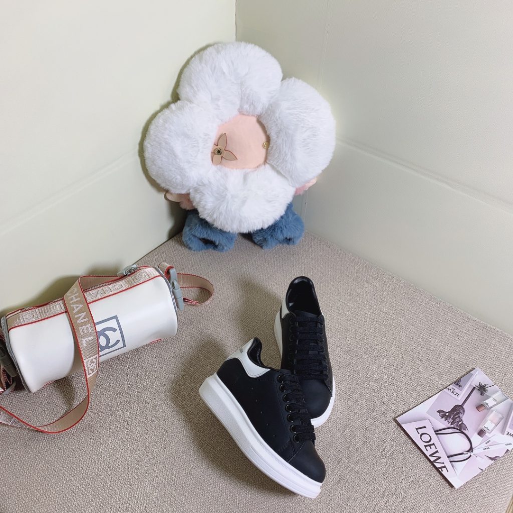 Men’s Black Casual Sneakers Lightweight Fabric by Chanel