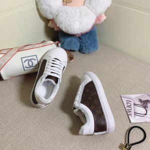 Louis Vuitton Monogram Canvas White Sneakers for Women