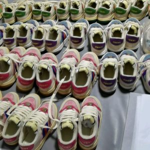 Gucci Multicolor Vintage Sneakers for Men and Women