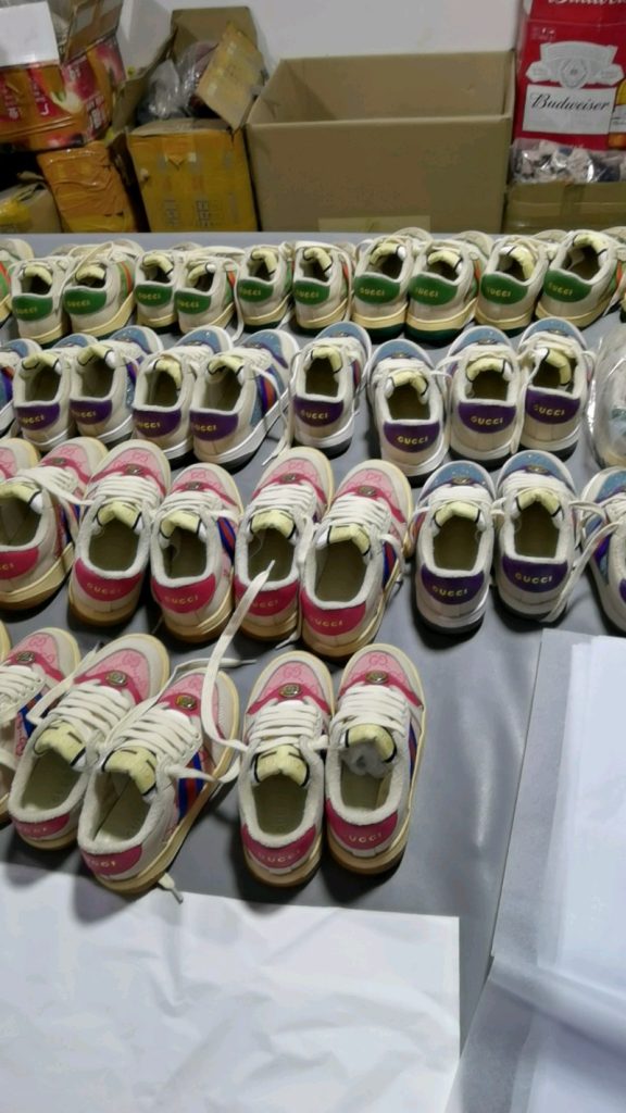 Gucci Multicolor Vintage Sneakers for Men and Women