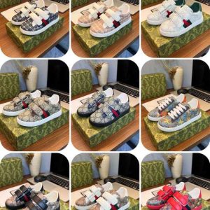Gucci Inspired Multi Color Pattern Sneakers for Men and Wome