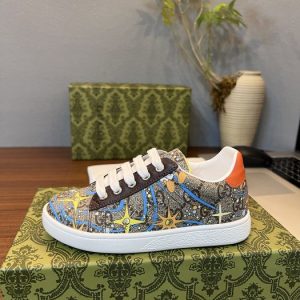 Stylish Multi Color Patterned Sneakers for Kids by Luxury Br
