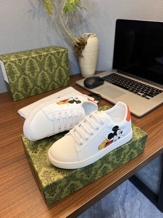 Gucci Mickey Mouse White Sneakers for Kids