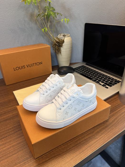 Louis Vuitton White Monogram Sneakers for Women