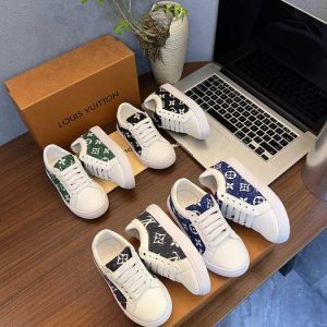 Louis Vuitton Monogram Canvas Sneakers Multi Color Casual