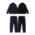 clothing Arc'teryx half zip sweatshirt and pants set Black Yupoo