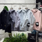 clothing Arc'teryx lightweight hooded jacket Grey Yupoo