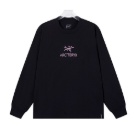 clothing Arc'teryx long sleeve crew neck T shirt Black Yupoo