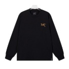 clothing Arc'teryx long sleeve crew neck T shirt Black 001 Yupoo