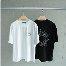 clothing Arc'teryx round neck short sleeve t shirt Black Yupoo