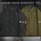 clothing Arc'teryx sawyer wool overshirt Green Size 420MM Yupoo