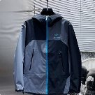 clothing Arc'teryx waterproof hooded jacket Grey Yupoo