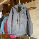 clothing Arc'teryx waterproof shell jacket Blue Yupoo