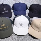 hat Arc'teryx Bird Trucker Curved Beige Yupoo