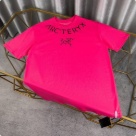 clothing Arc'teryx T shirt Red Yupoo