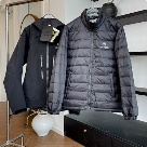 clothing 3 in 1 down jacket Black Size 3in Yupoo