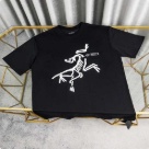 clothing Arc'teryx graphic short sleeve T shirt Black 002 Yupoo