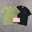 Lacoste casual t shirt Light Green, Black, Pink clothing