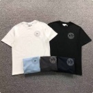 Lacoste casual t shirt White Black Blue clothing Size Lin