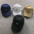 Lacoste classic baseball cap Navy White Beige Black hat